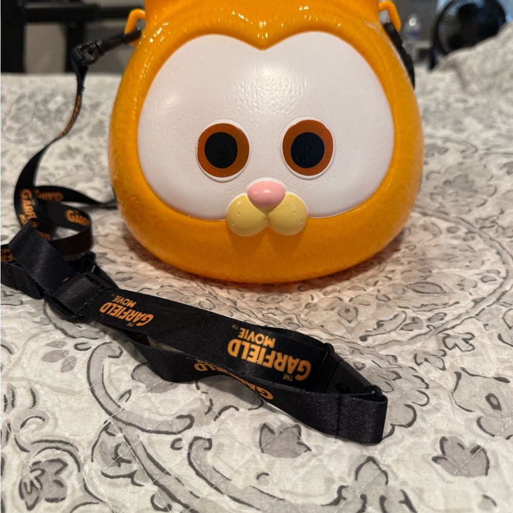 Garfield Movie Orange Crossbody Bag